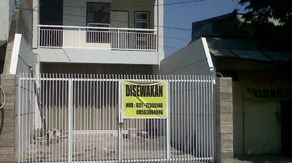 Disewakan Ruko Strategis Dekat Merr II C Surabaya, Raya Kendalsari 2C, Hanya Rp.55jt Per Tahun