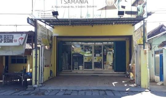 Disewakan Ruko Strategis Raya Pabean Sedati Dekat Bandara Juanda Sidoarjo, Hanya Rp. 55jt Per Tahun